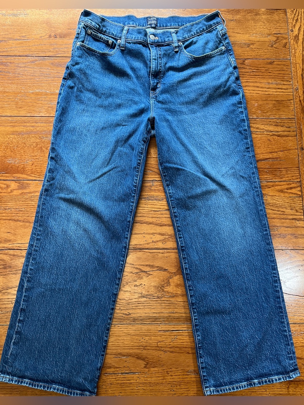 J.Crew women’s denim jeans slim wide leg size 32